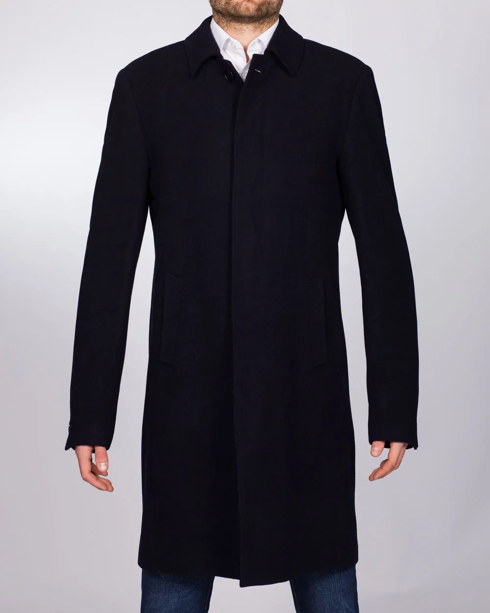 Skopes Aldgate Overcoat (navy)