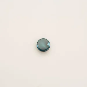 Small Teal Round Button