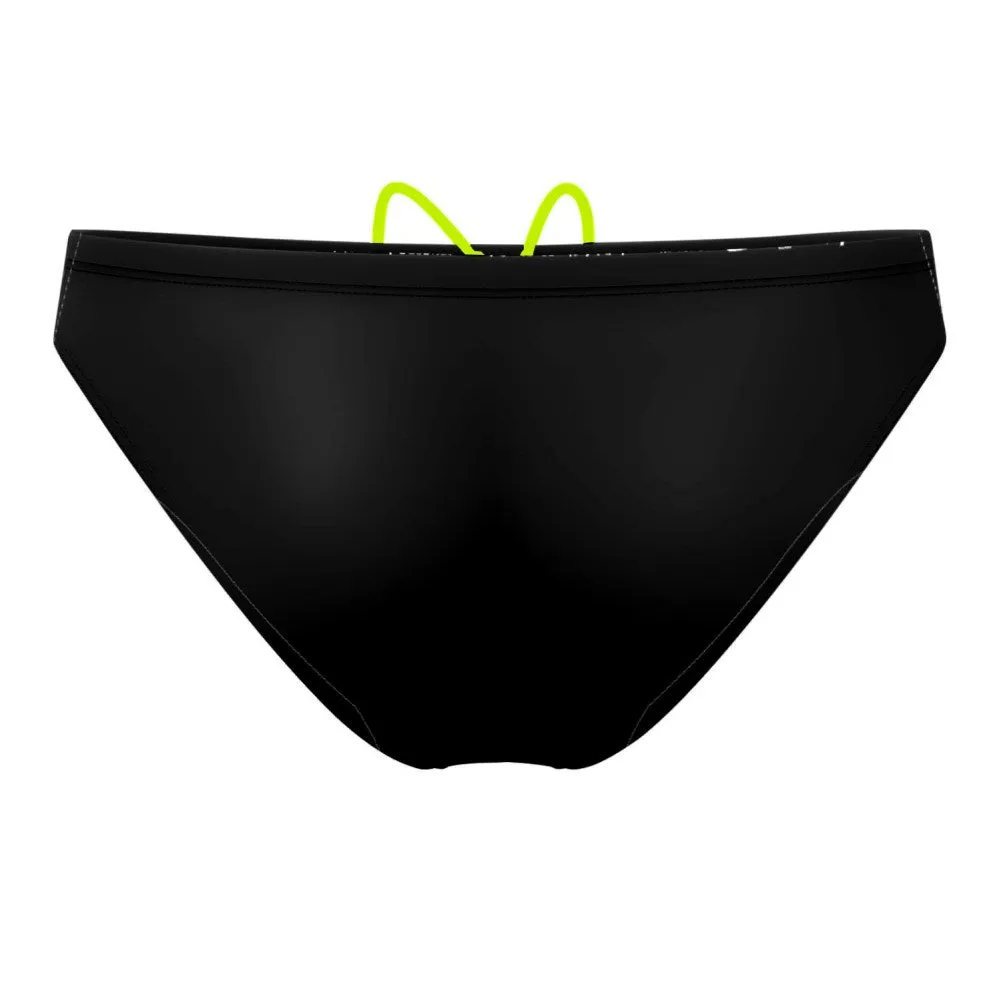 Solid Black - Waterpolo Brief