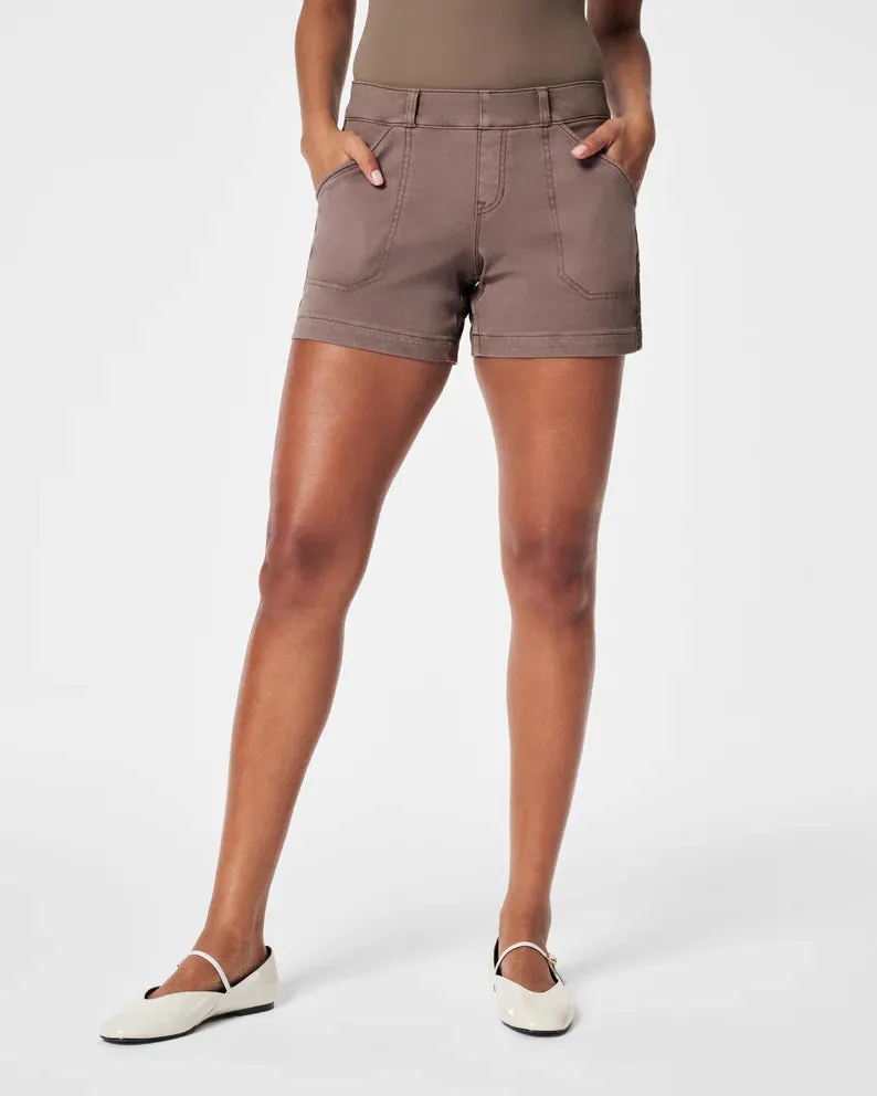 SPANX 4" Stretch Twill Short