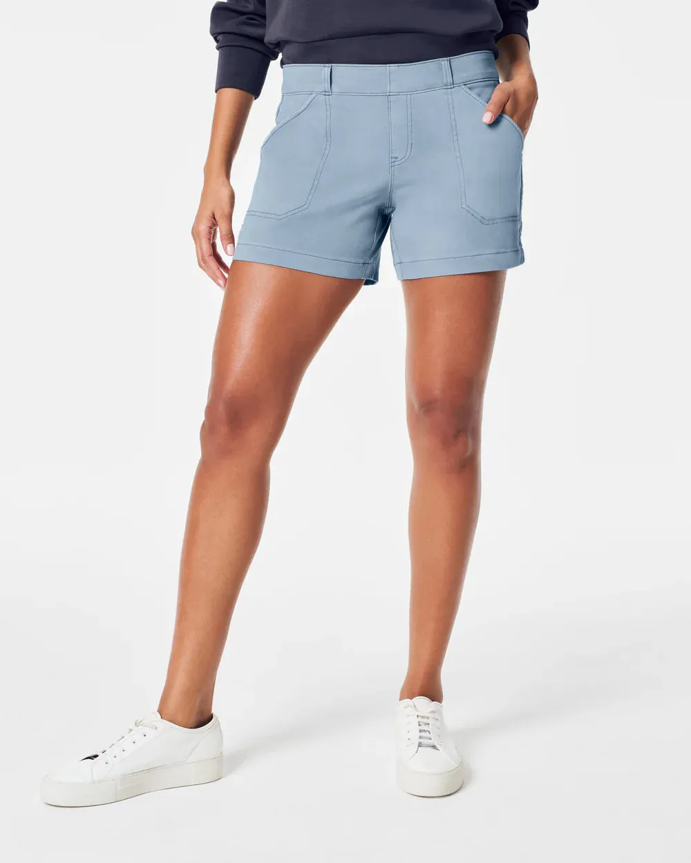 SPANX 4" Stretch Twill Short