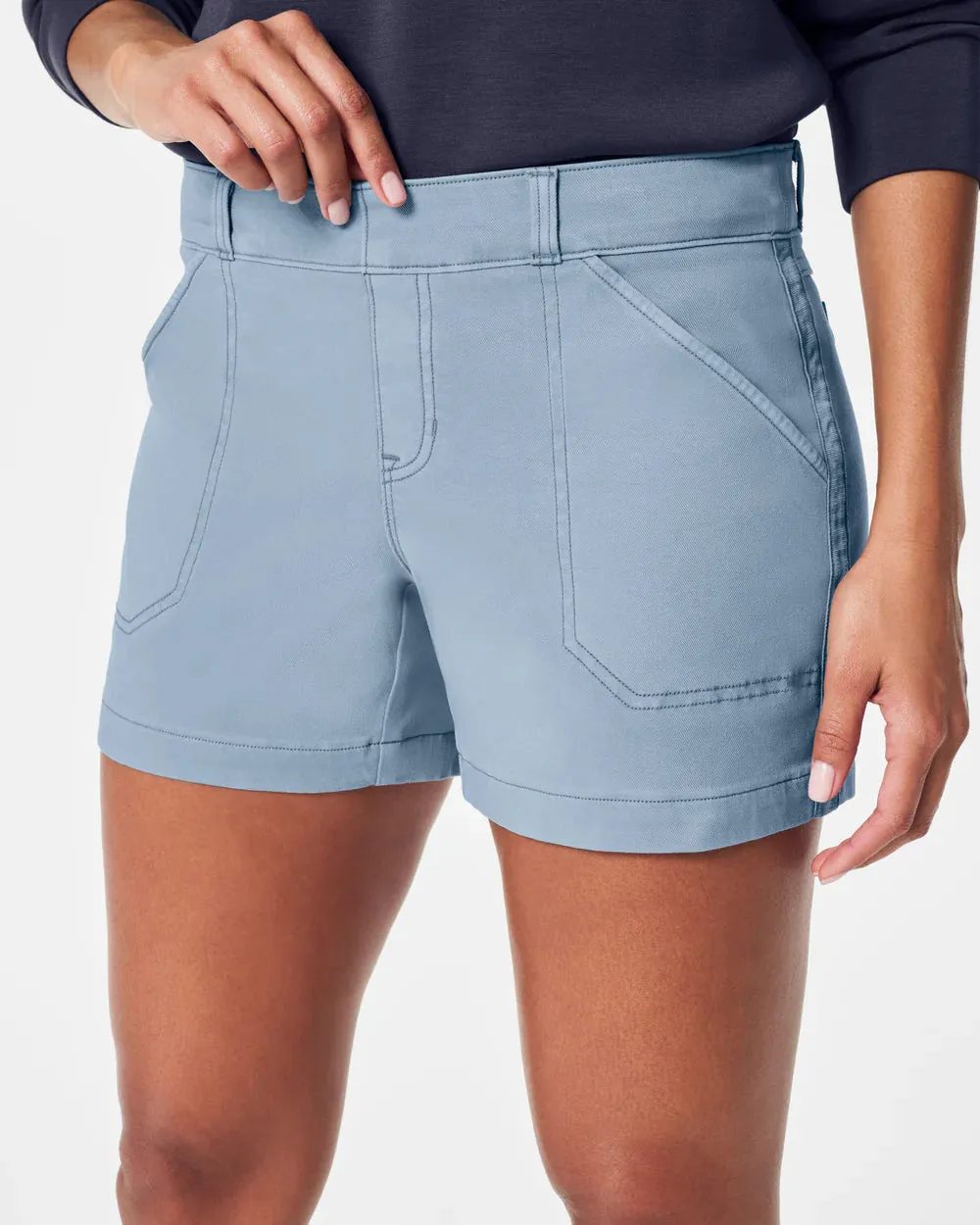 SPANX 4" Stretch Twill Short