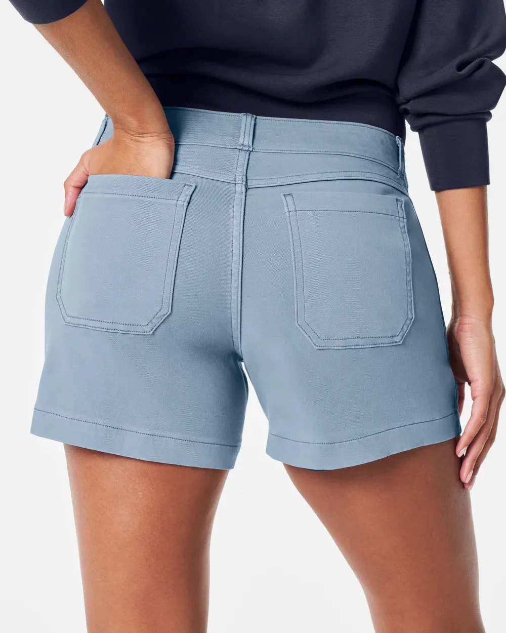 SPANX 4" Stretch Twill Short