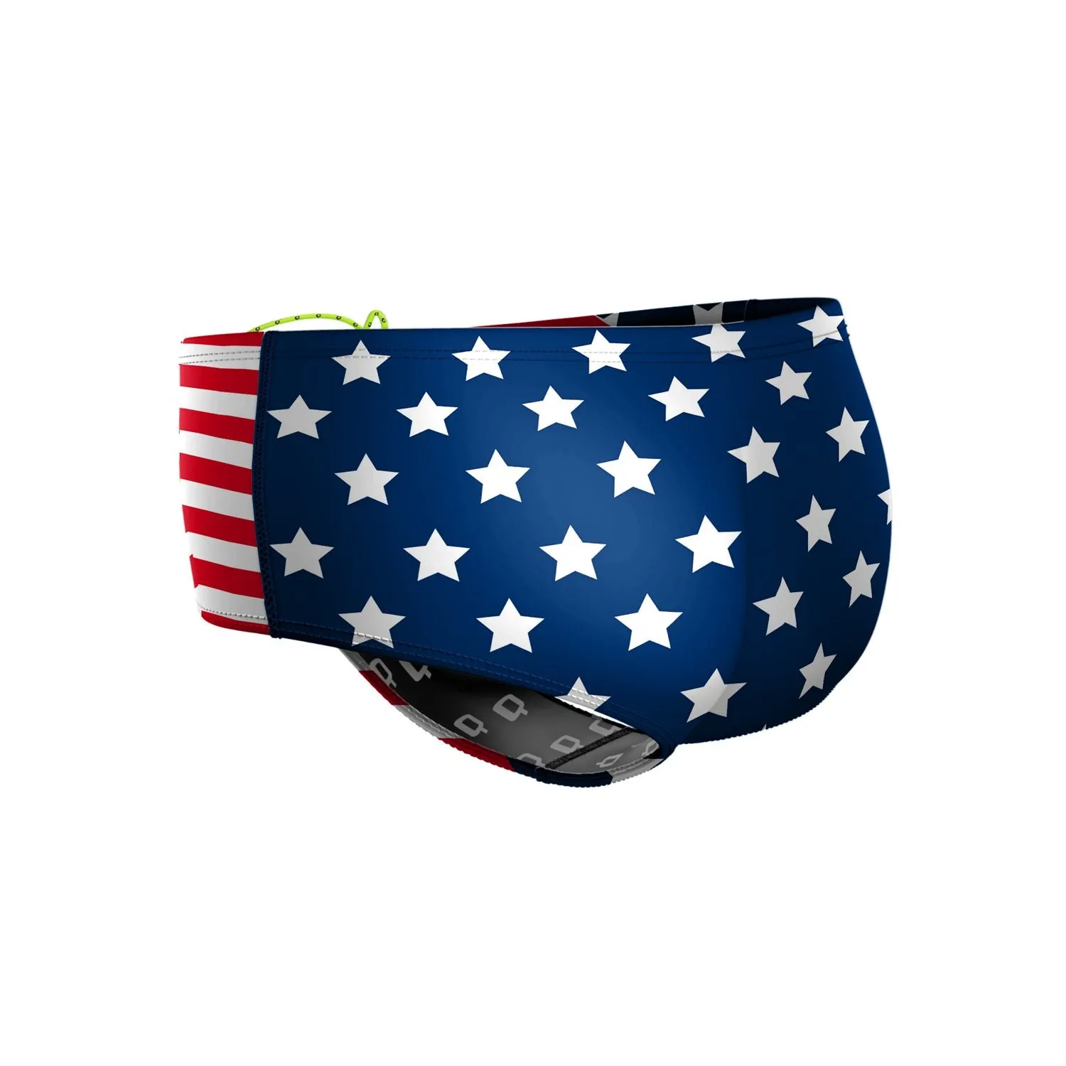 Stars and Stripes Classic Brief Swimsuit