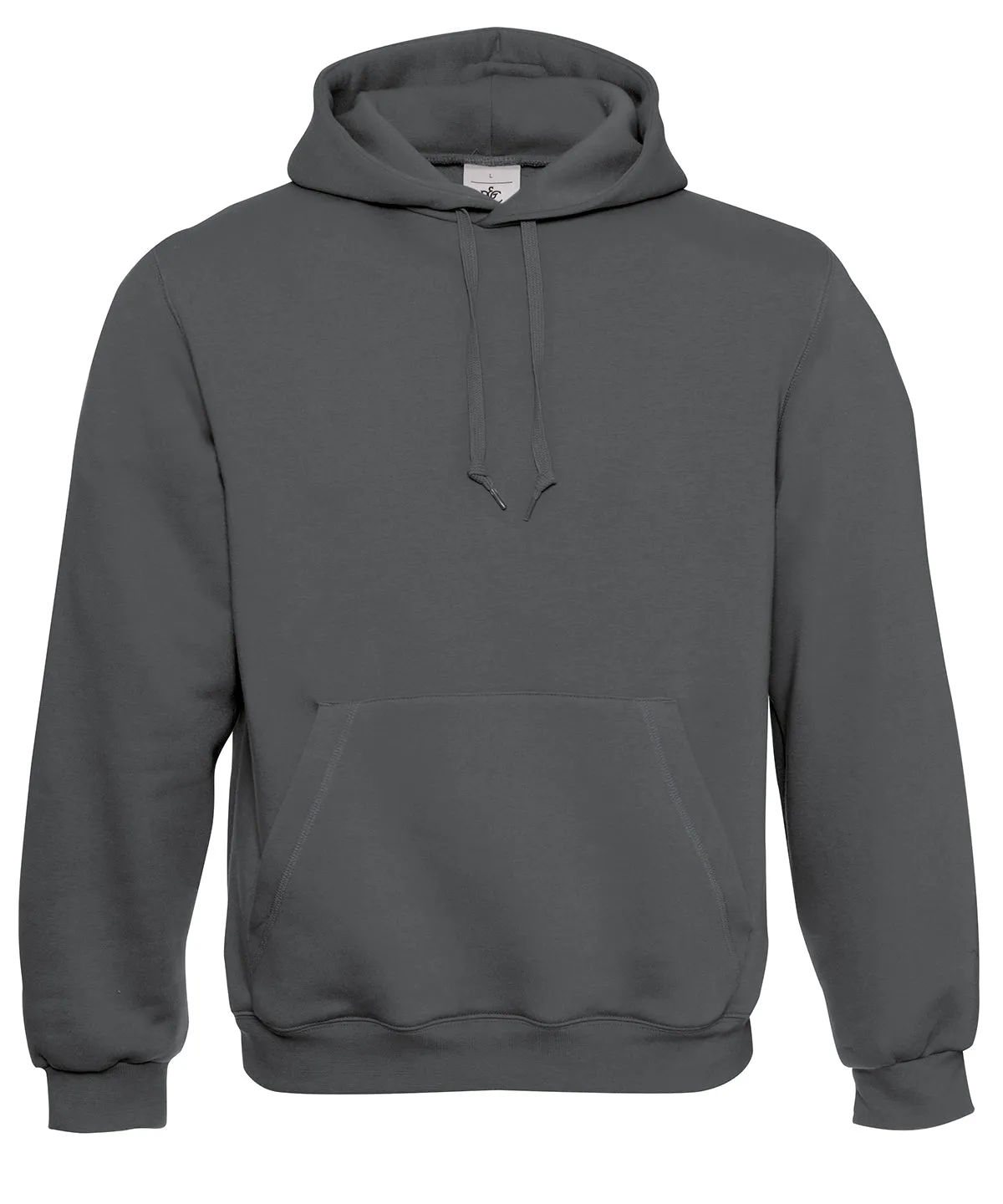 Steel Grey - B&C Hooded sweatshirt