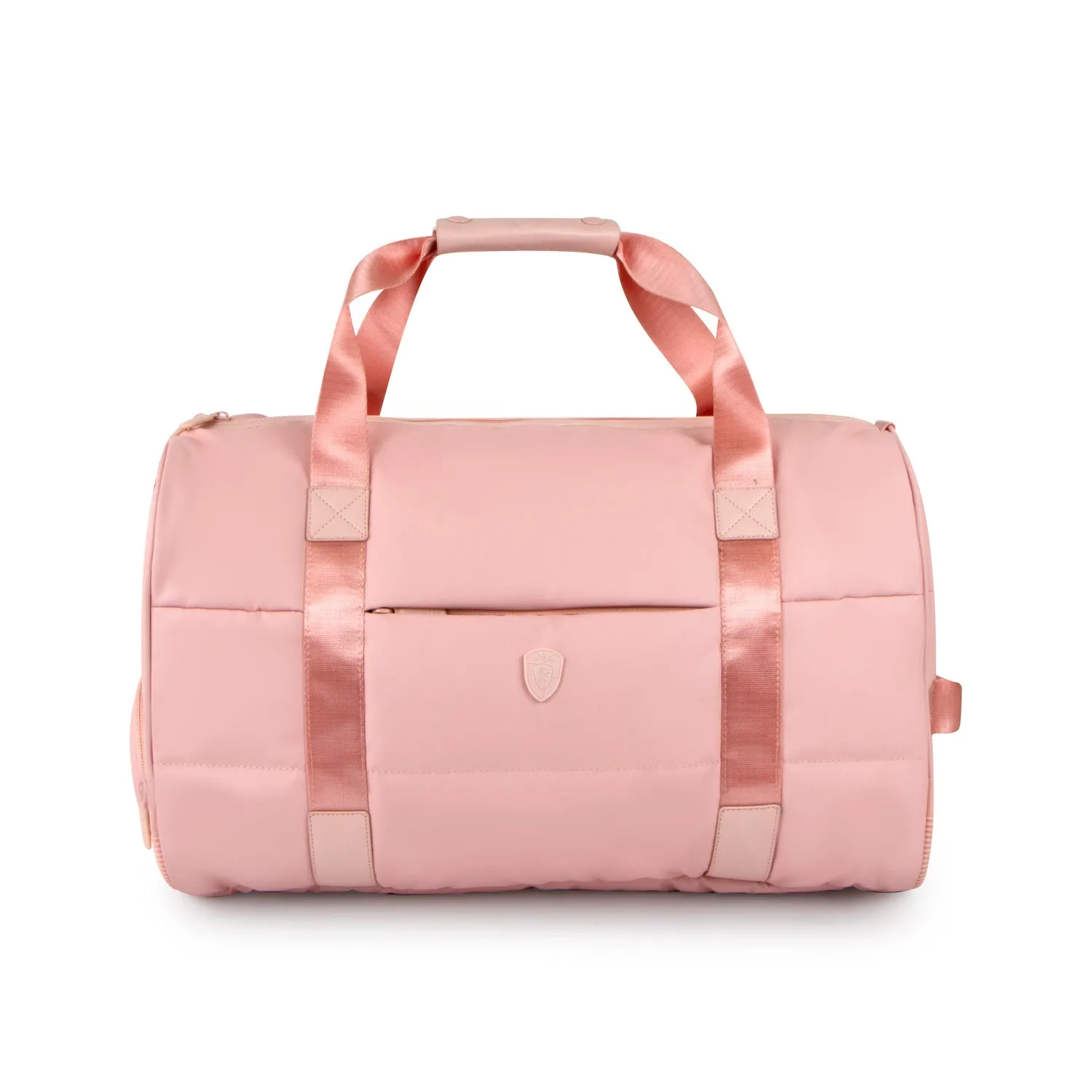 The Puffer Duffel Bag - Rose