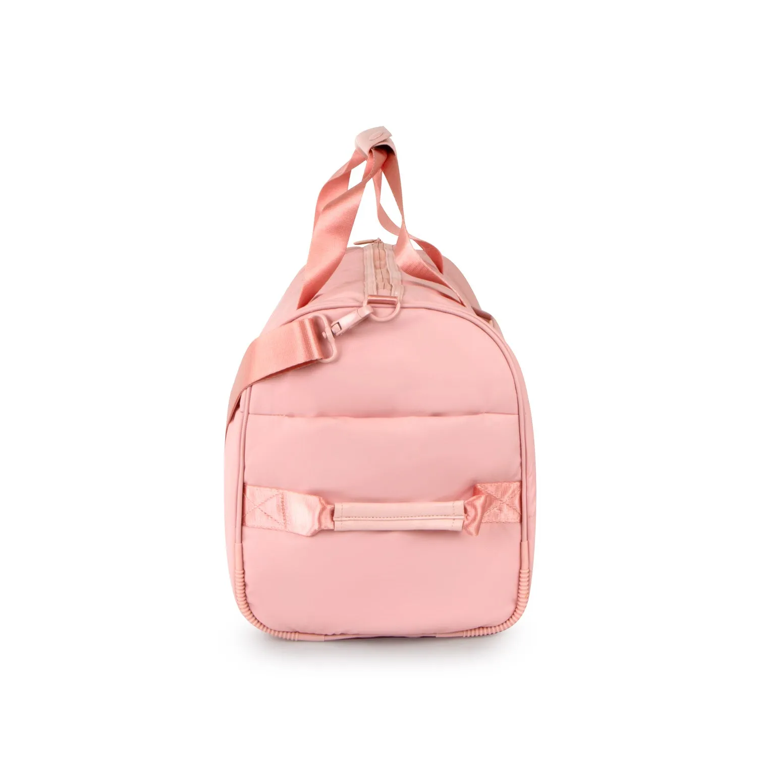 The Puffer Duffel Bag - Rose