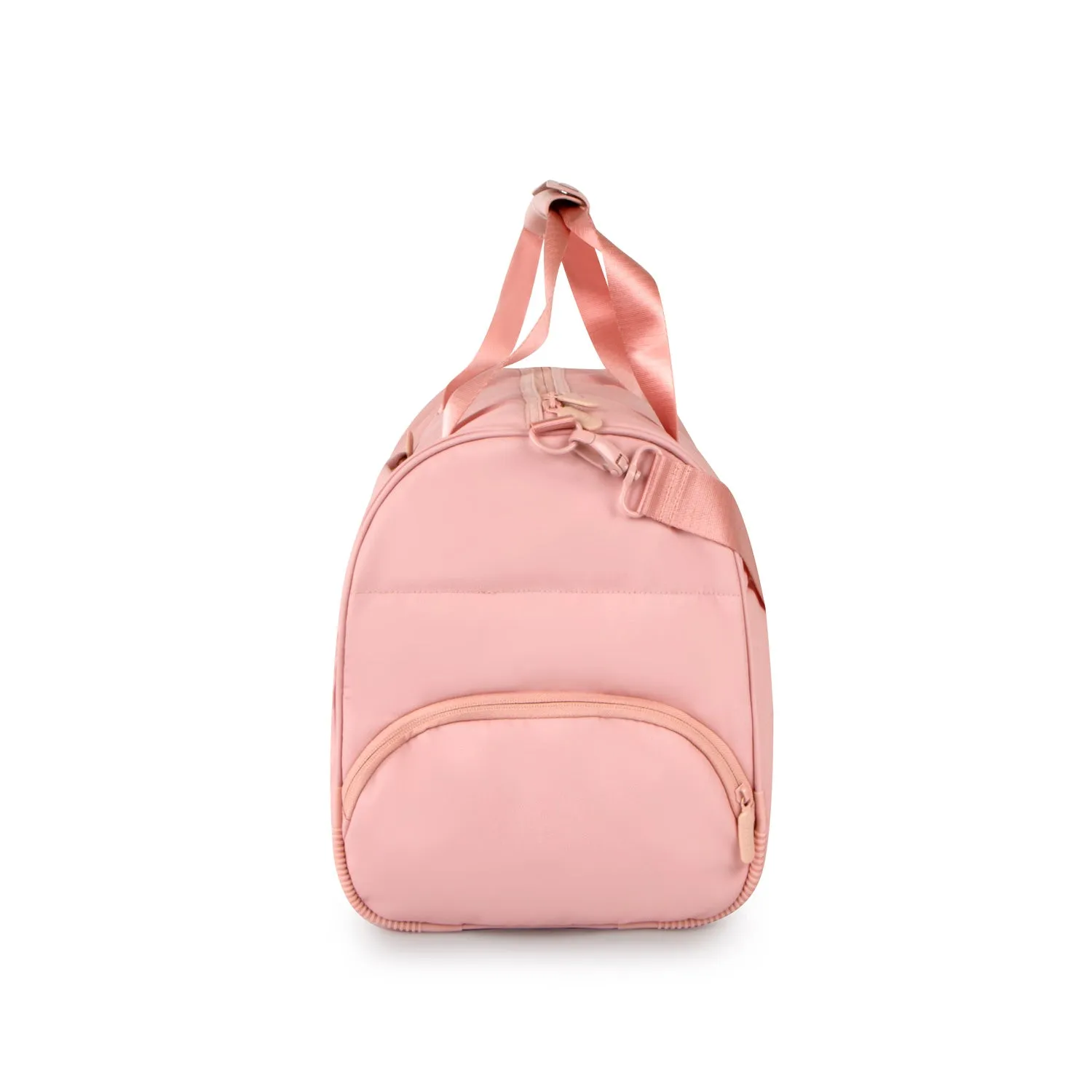 The Puffer Duffel Bag - Rose