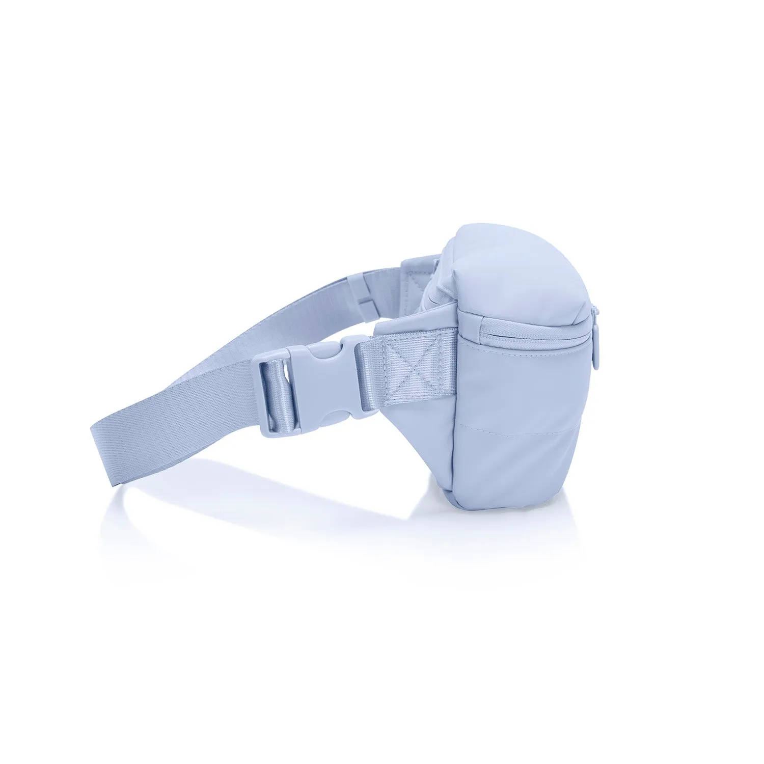 The Puffer Waist Bag - Light Blue