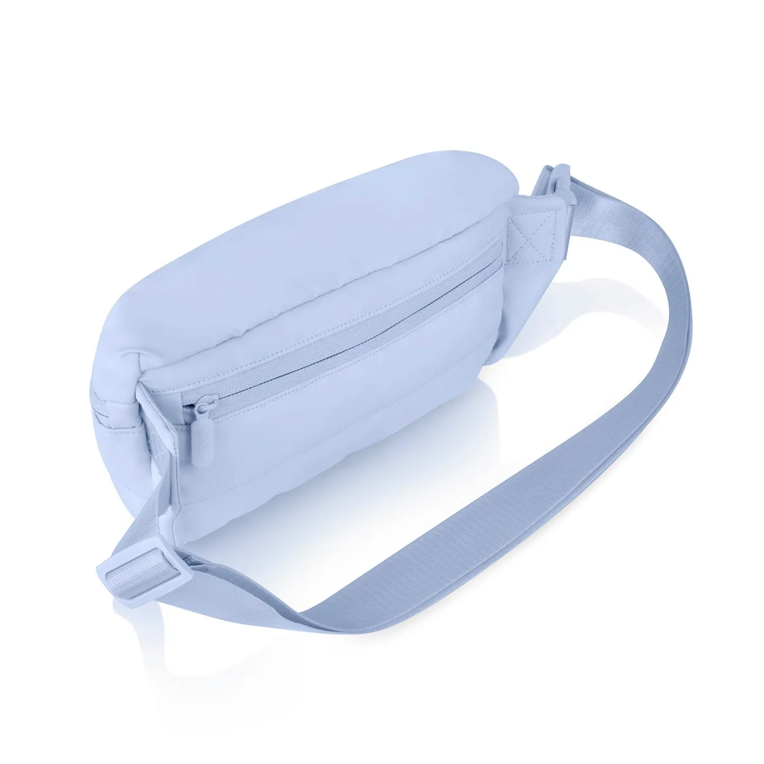 The Puffer Waist Bag - Light Blue