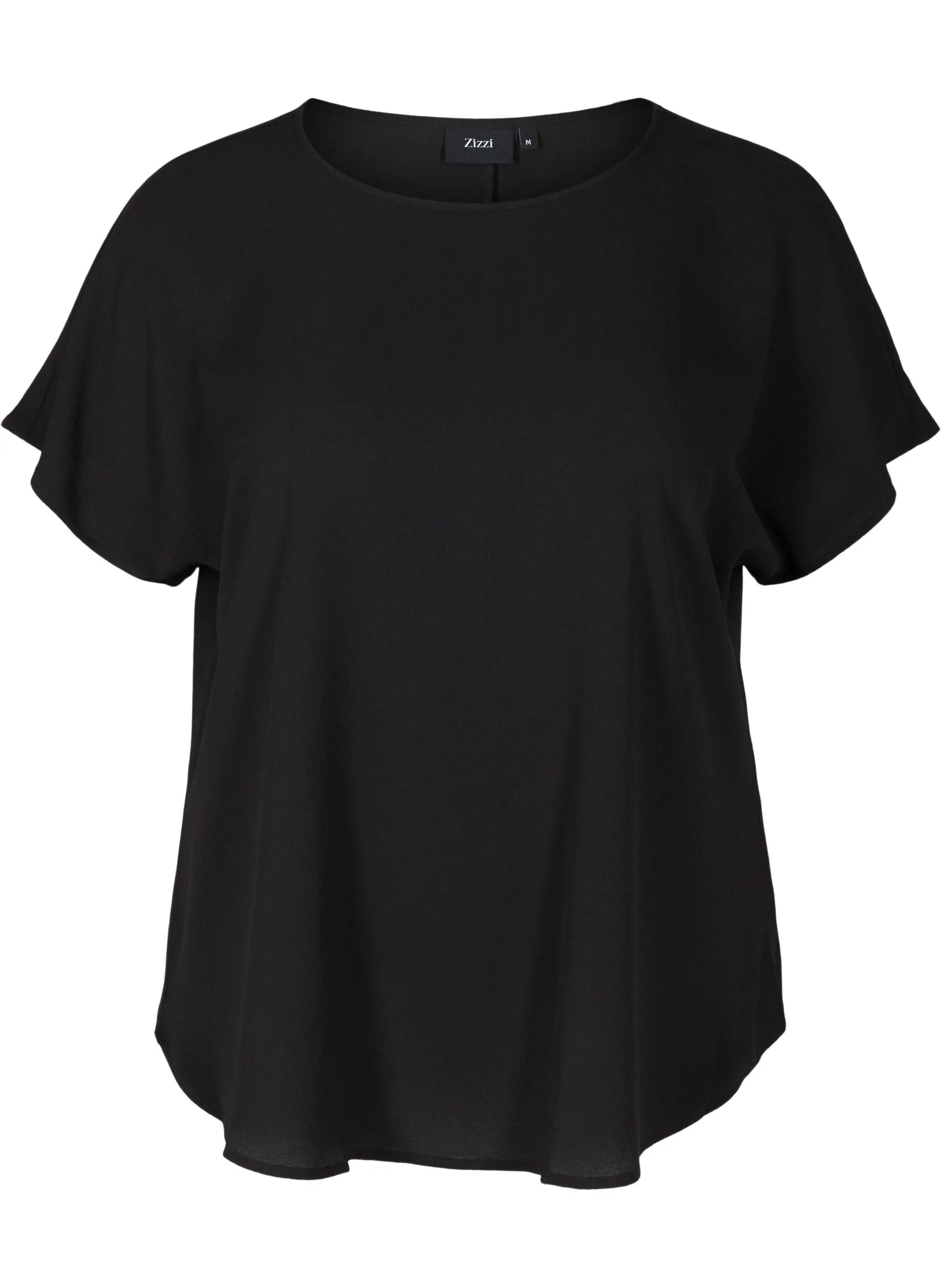 Zizzi Vanni Black Top